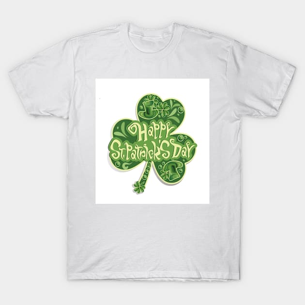 Happy St.Patrick's day T-Shirt by Nadashopwien